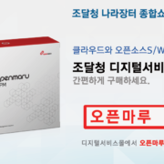 조달청 나라장터 디지털서비스몰 APM