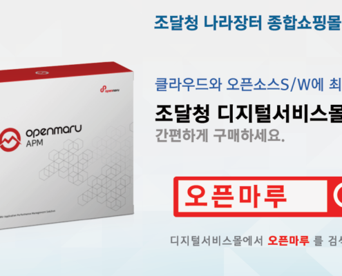 조달청 나라장터 디지털서비스몰 APM