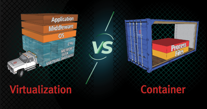 가상화 기술과 컨테이너 기술의 차이점