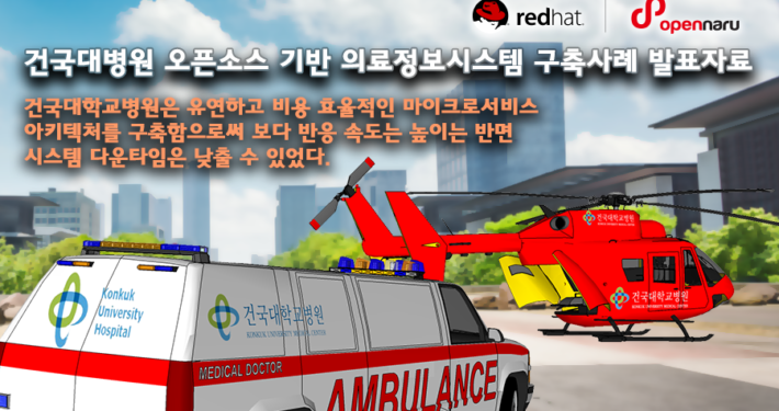 건국대학교병원 주전산기 리눅스 전환 발표 자료 다운로드