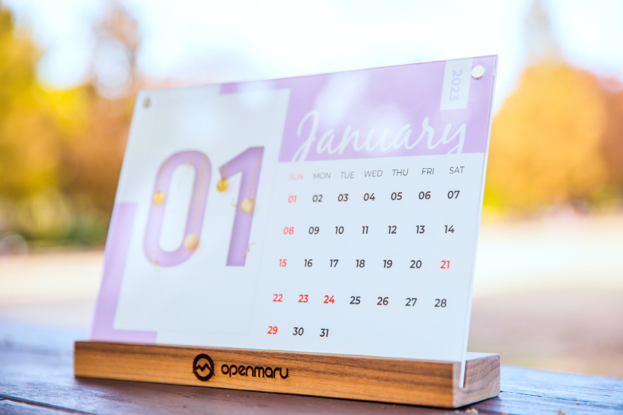 오픈마루는 고객 분들에게 감사함을 표하고자 이번에도 오픈마루 2023년 달력을 제작 및 출시 하였습니다. 오픈마루는 고객 분들에게 감사함을 표하고자 이번에도 오픈마루 2023년 달력을 제작 및 출시 하였습니다.