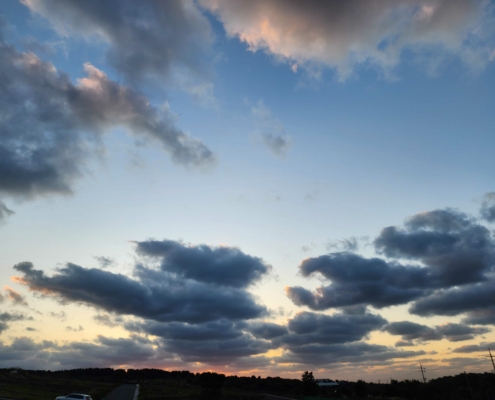 제주의 일몰은 서울의 일몰과는 다른 느낌을 주네요...