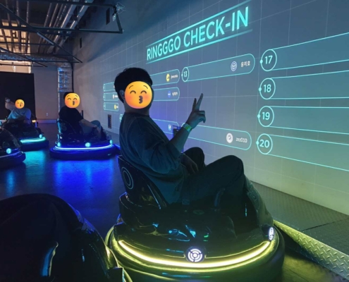 테마파크 링고, 조이스틱으로 조종하는 범퍼카 대전