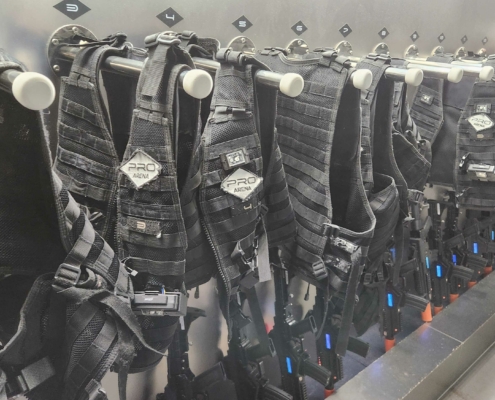 981파크, 테마파크 프로아레나, 긴장감 넘치는 과학화 사격 서바이벌