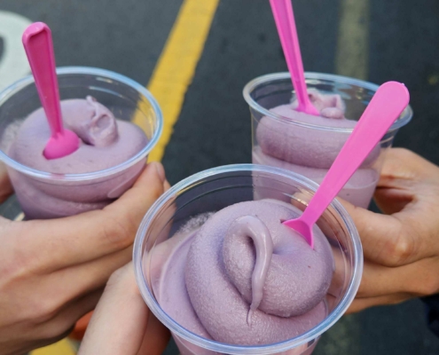 우도 선착장에서 먹은 땅콩 아이스크림 너무 너무 맛있네요