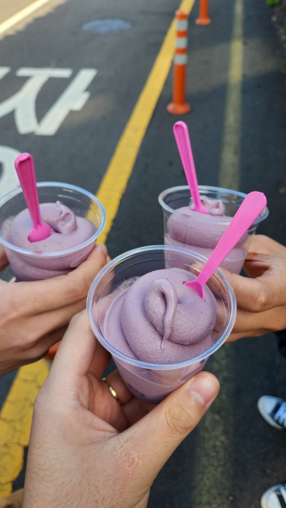 캘리소프트서브 땅콩 아이스크림