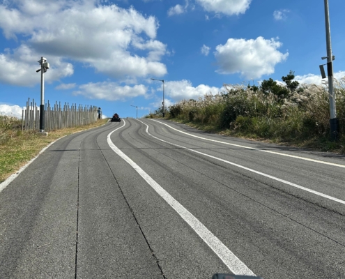 사진으로 Speed가 느껴지시나요. 맑은 하늘 아래 카트를 타고 질주 9.81 파크 제주