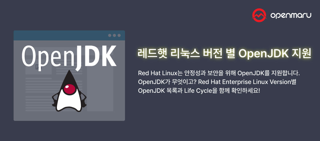 레드햇 리눅스 OpenJDK 지원 - 버전별 호환성 분석