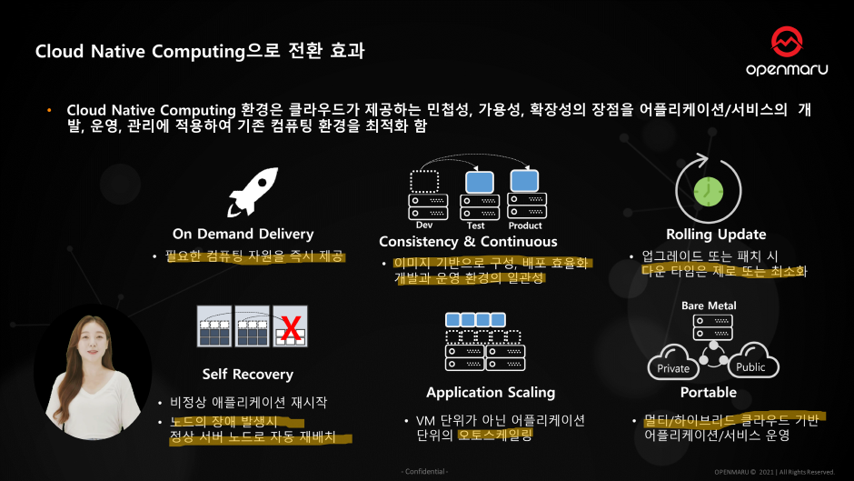 클라우드 네이티브 컴퓨팅(Cloud Native Computing)으로 전환 효과
