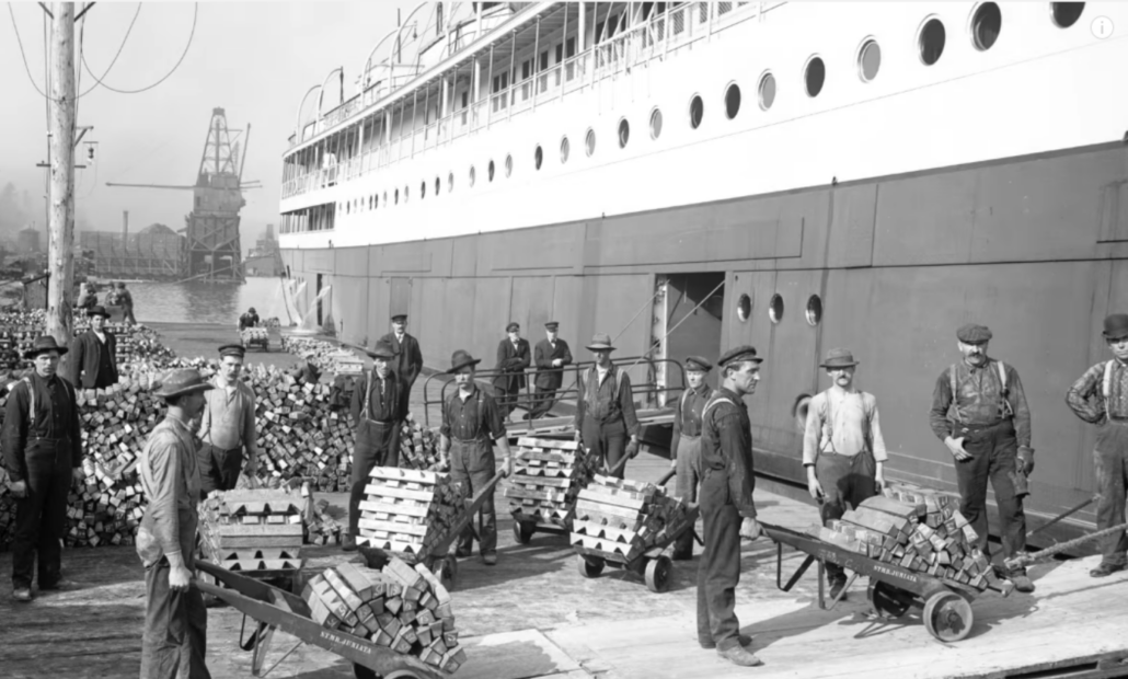 컨테이너가 개발되기 전 운송 방법 컨테이너가 개발되기 전 운송 방법