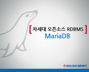 오픈소스 RDBMS MariaDB