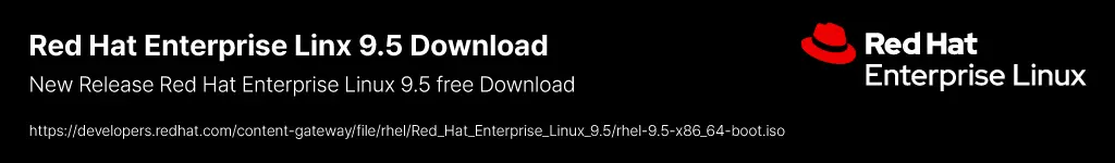 Red Hat Enterprise Linux 9.5 Download