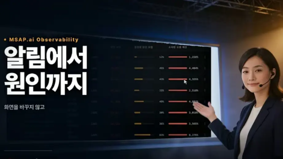 4분 데모, 알림에서 원인까지